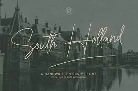 South Holland font South Holland font