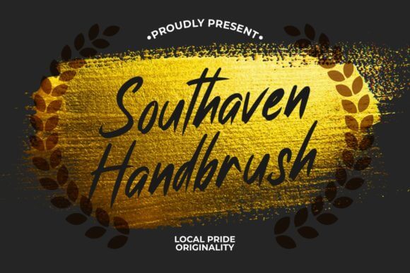 Southaven Handbrush Font