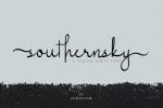 Southernsky - Stylish Script Font