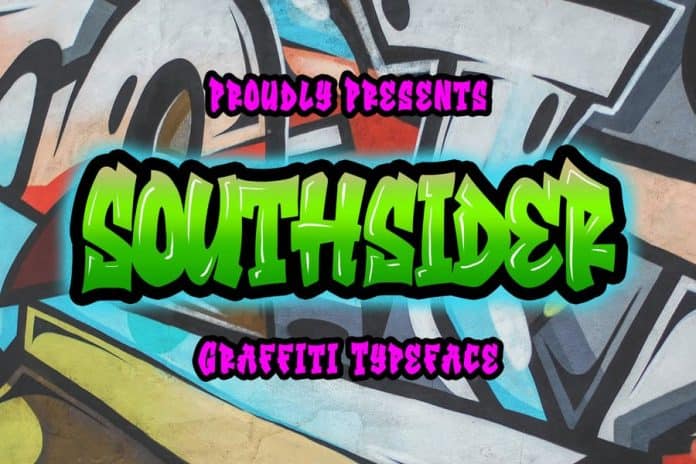Southsider - Graffiti Typeface Font