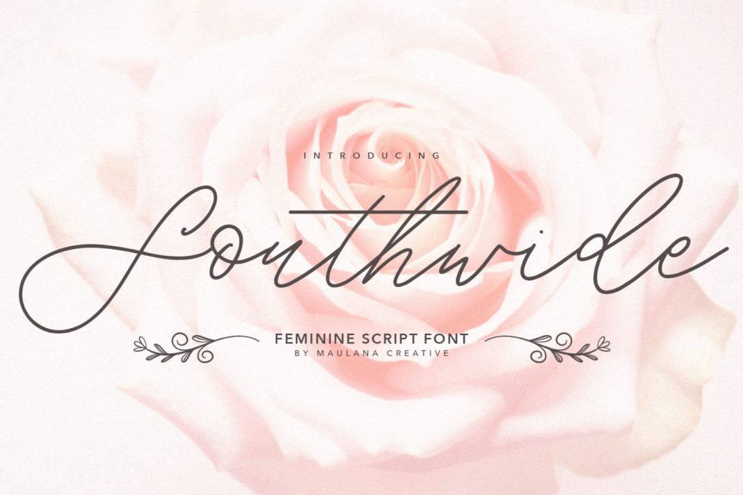 Southwide Calligraphy Font