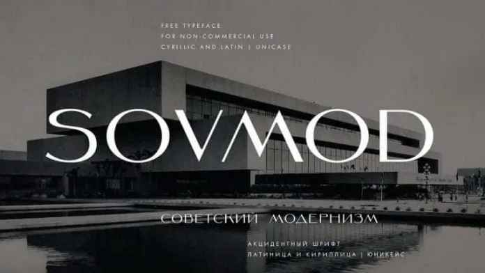 SovMod Typeface