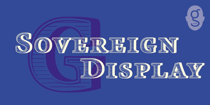 Sovereign Display Font