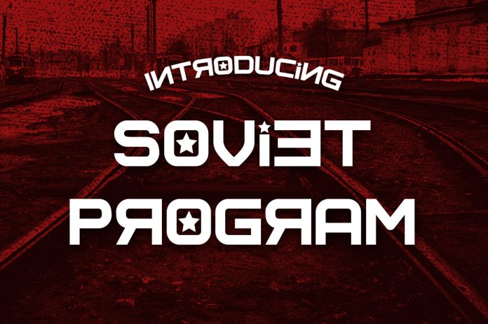 Soviet Program Font