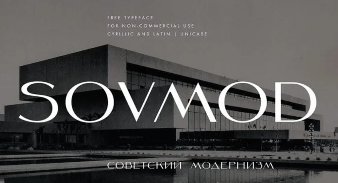 Sovmod FREE font