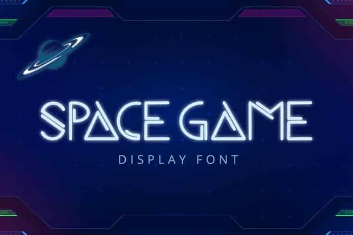 Space Game Font