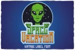 Space Vacation Font