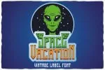 Space Vacation Font