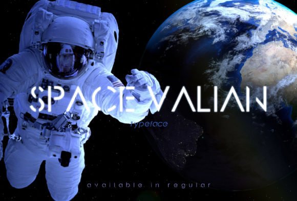 Space Valian Font