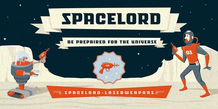 Spacelord Font Free Download