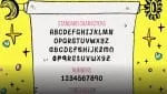 Sparkling Attack! Font