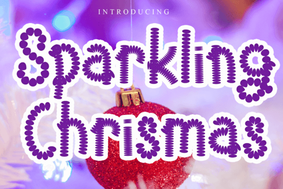 Sparkling Chrismas Font