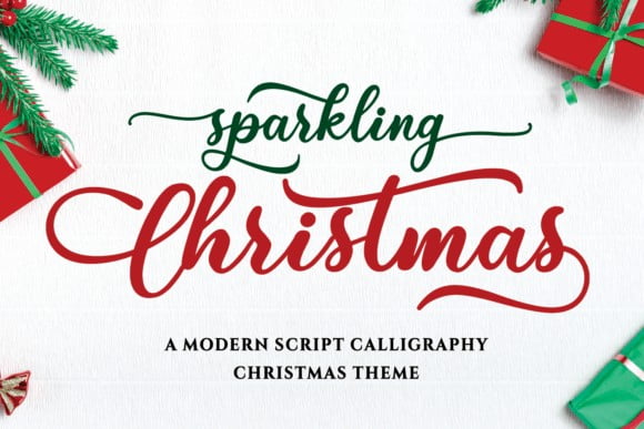 Sparkling Christmas Font