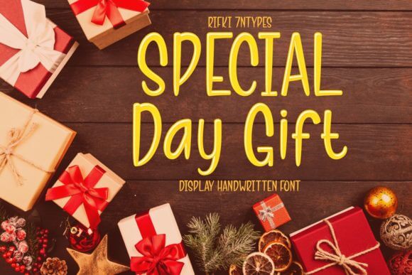 Special Day Gift Font