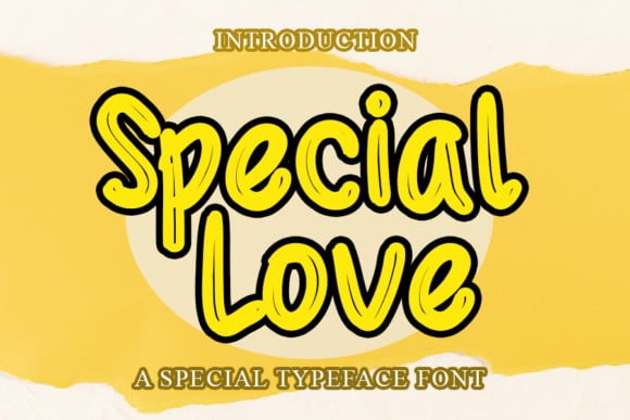 Special Love Font