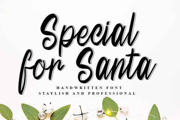 Special for Santa Font