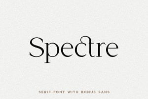 Spectre Font Duo Sans & Serif
