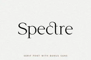 Spectre Font Duo Sans & Serif