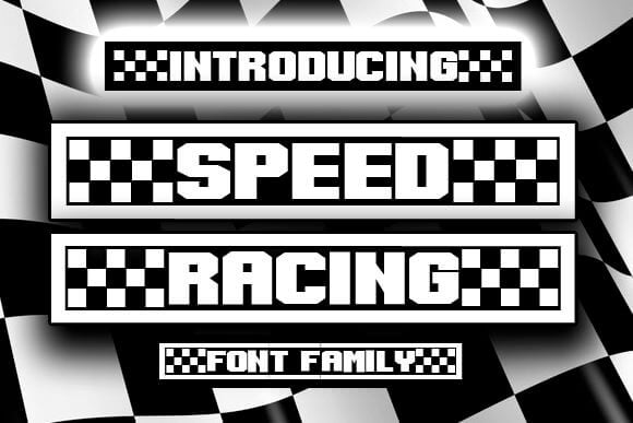 Speed Racing Font