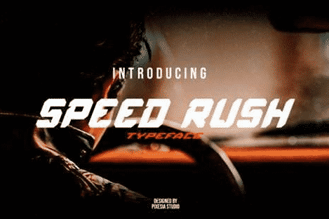 Speed Rush Font