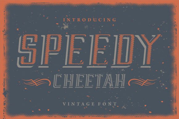 Speedy Cheetah Font