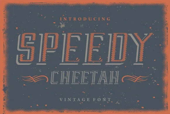 Speedy Cheetah Font
