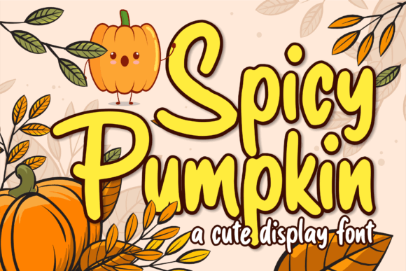 Spicy Pumpkin Font