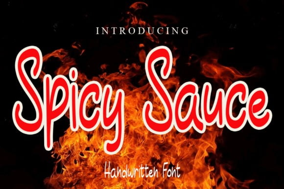Spicy Sauce Font
