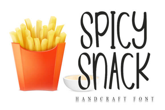 Spicy Snack Font