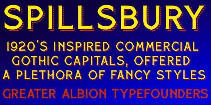 Spillsbury Font
