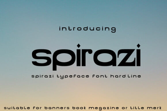 Spirazi Font