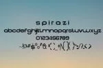 Spirazi Font