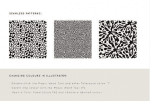 Splash Seamless Patterns Set