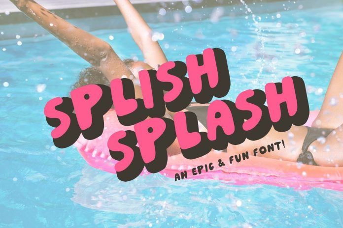 Splish Splash! Playful Sans Serif