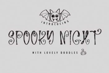 Spooky Night Font