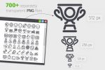 Sport 700+ Line Icons Bundle