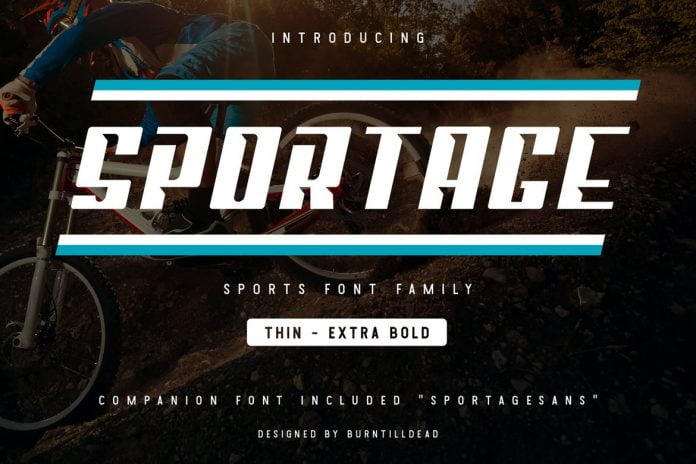 Sportage - Font Family