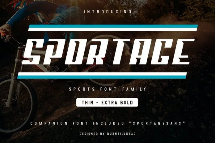 Sportage - Font Family