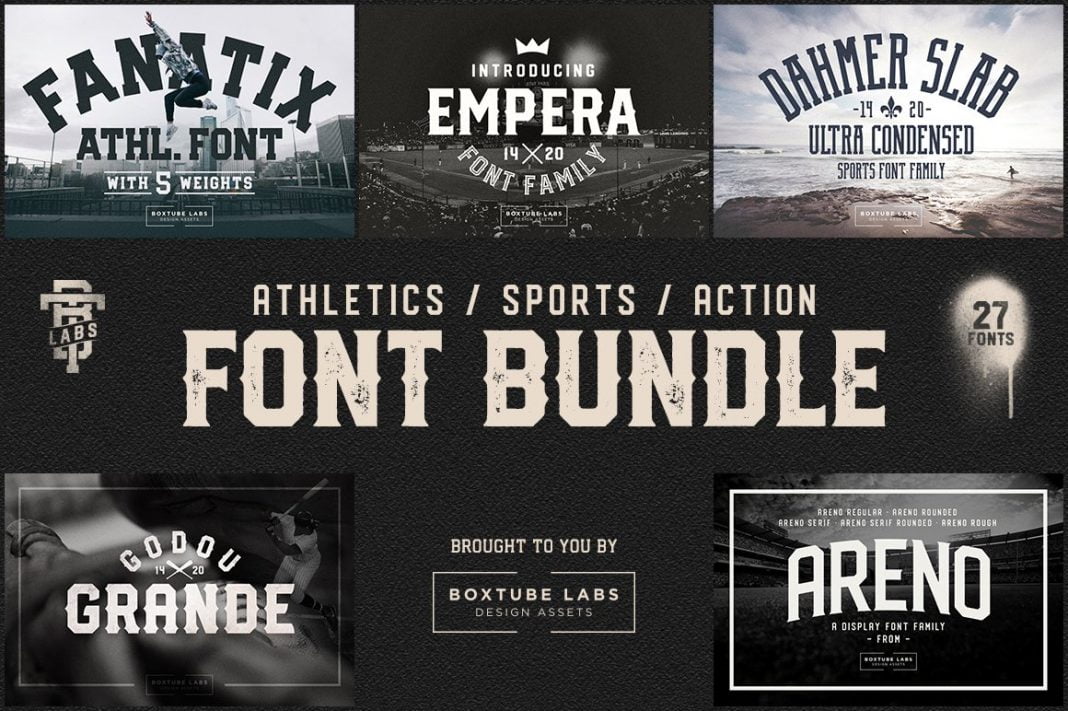 Sports Font Bundle