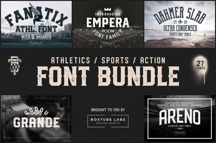 Sports Font Bundle