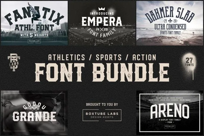 Sports Font Bundle
