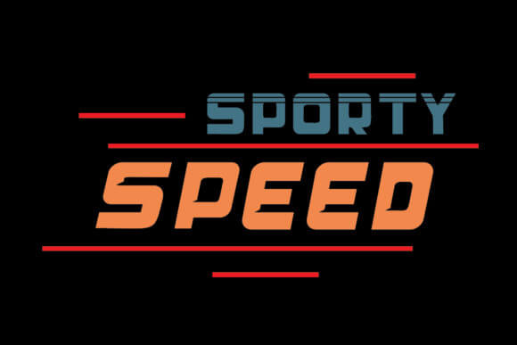 Sporty Speed Font