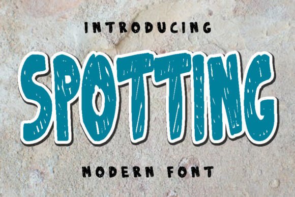 Spotting Font