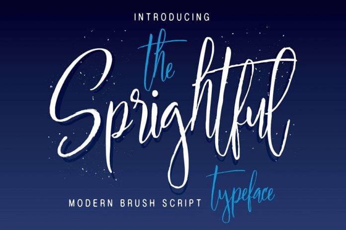 Sprightful Typeface Font