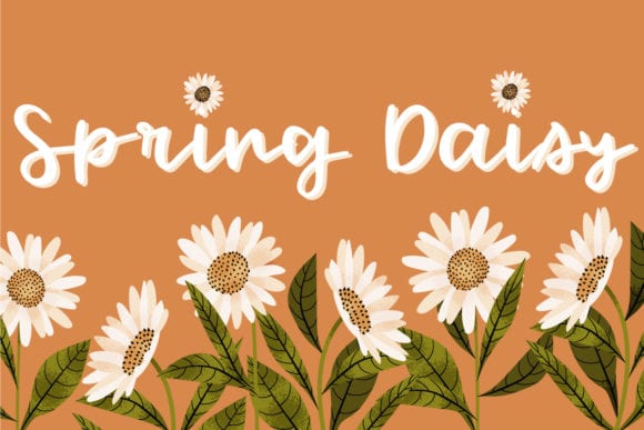 Spring Daisy Font