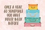 Spring font 9 suitcases Font