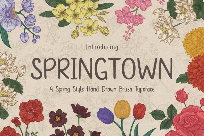 Springtown Typeface