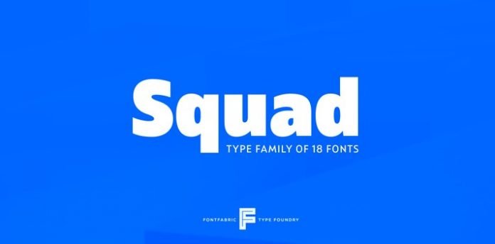 Squad Font