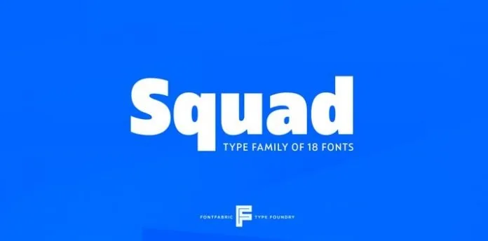 Squad Font