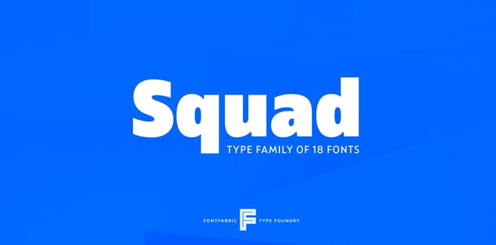 Squad Font
